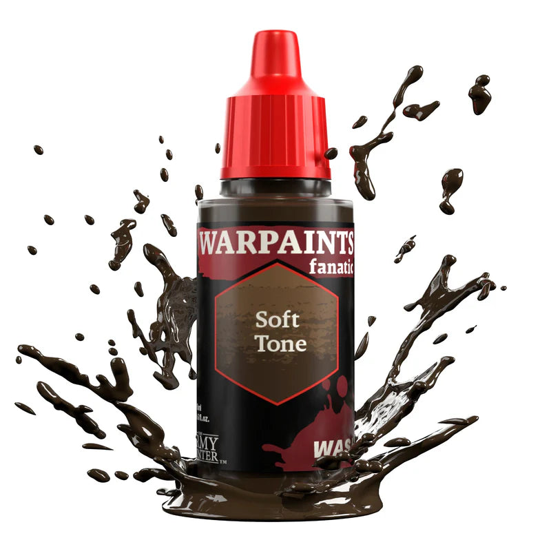 The Army Painter: Warpaints Fanatic: Washes: Soft Tone (18ml)