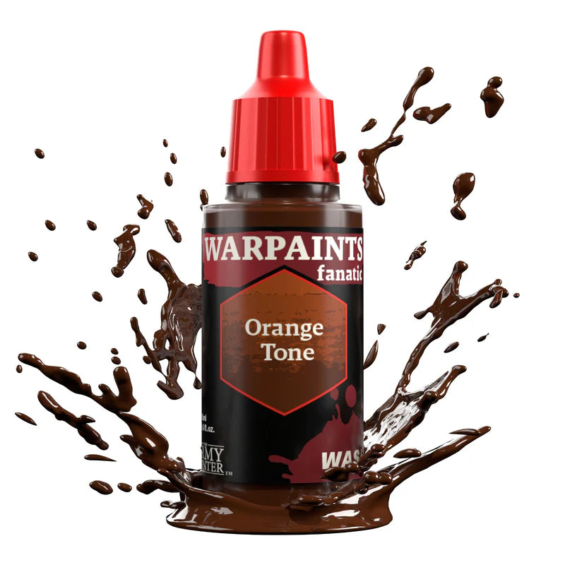 The Army Painter: Warpaints Fanatic: Washes: Orange Tone (18ml)