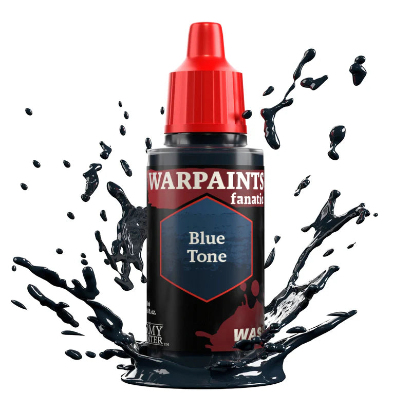 THE ARMY PAINTER: WARPAINTS FANATIC: WASHES: BLUE TONE (18ml)