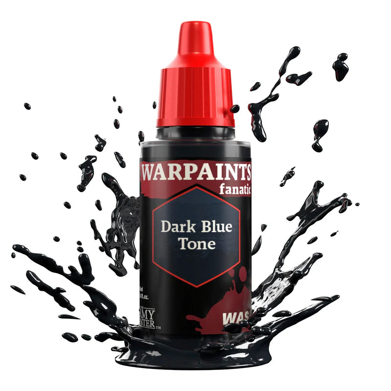The Army Painter: Warpaints Fanatic: Washes: Dark Blue Tone (18ml)