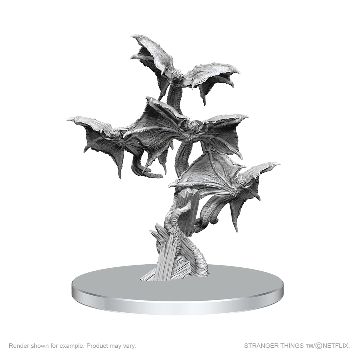 Stranger Things Unpainted Miniatures: Demobat Swarm