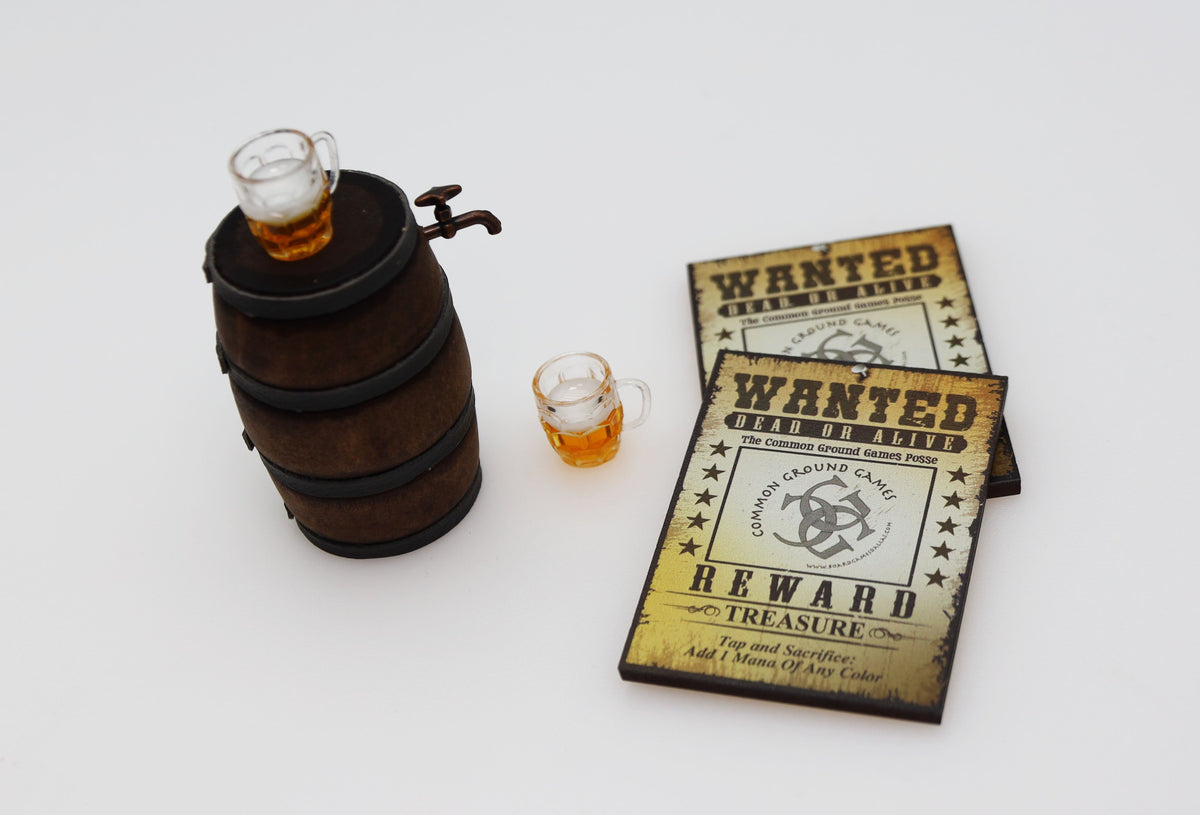 Custom The Gaming Cantina Wanted Treasure Token