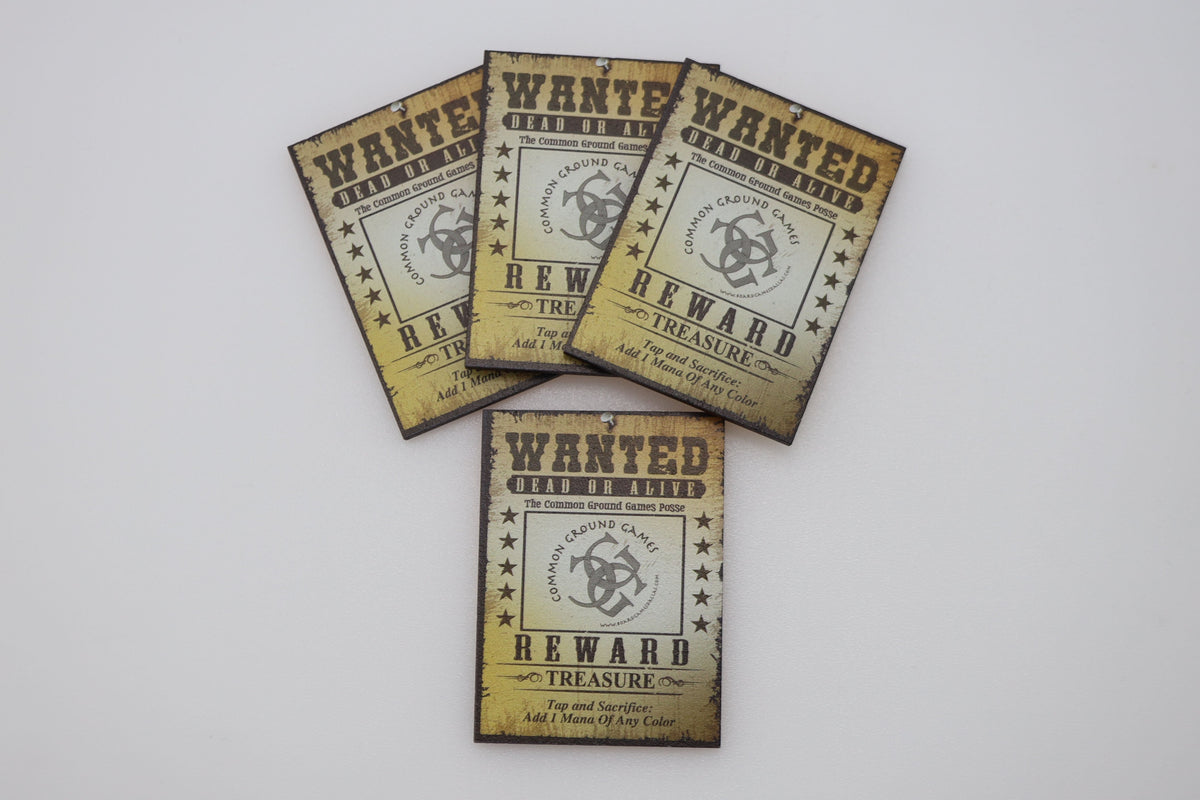 Custom The Gaming Cantina Wanted Treasure Token