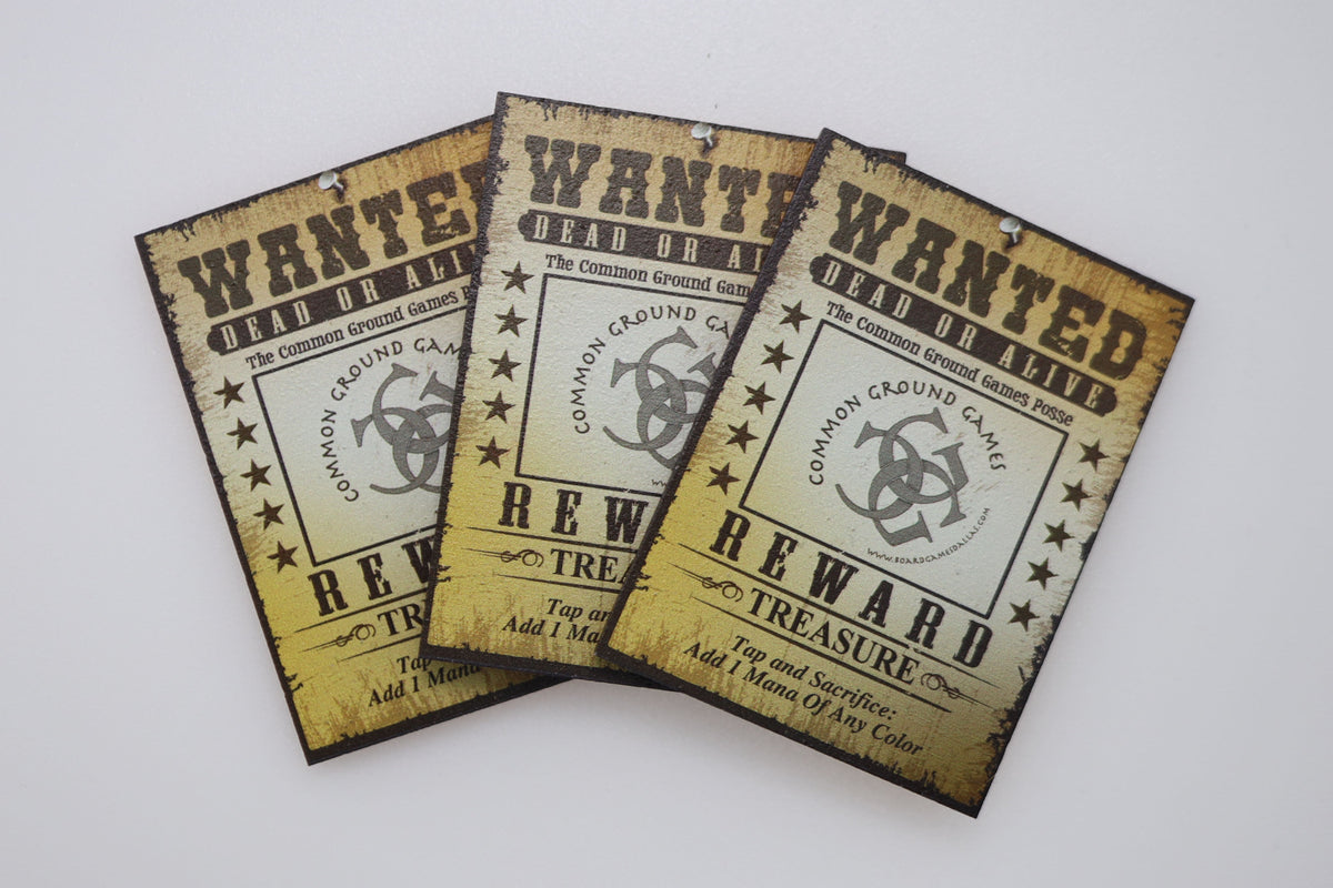Custom The Gaming Cantina Wanted Treasure Token