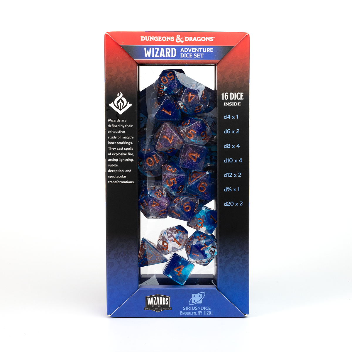 Dungeons & Dragons Adventure Dice: Wizard