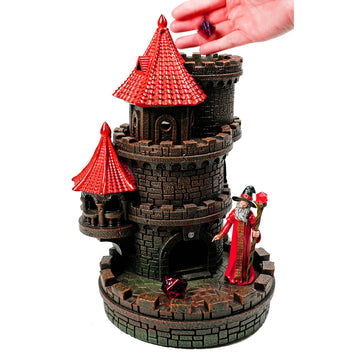 Red Wizard's Tower Dice Tower