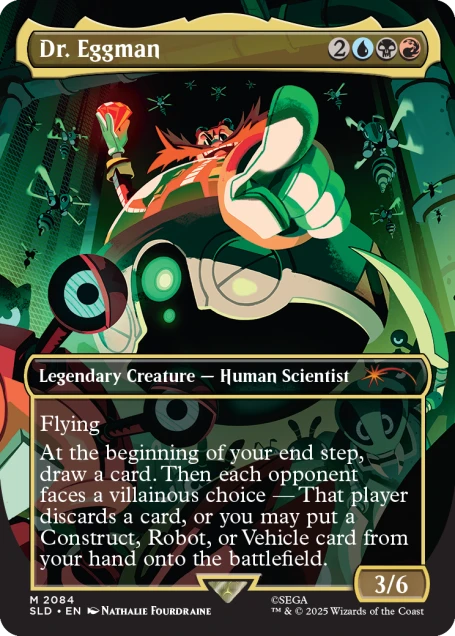 Magic the Gathering CCG: Secret Lair Sonic - Friends and Foes Regulare/Non-Foil
