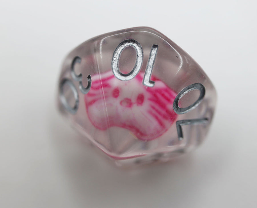 Anime Kitty RPG Dice Set