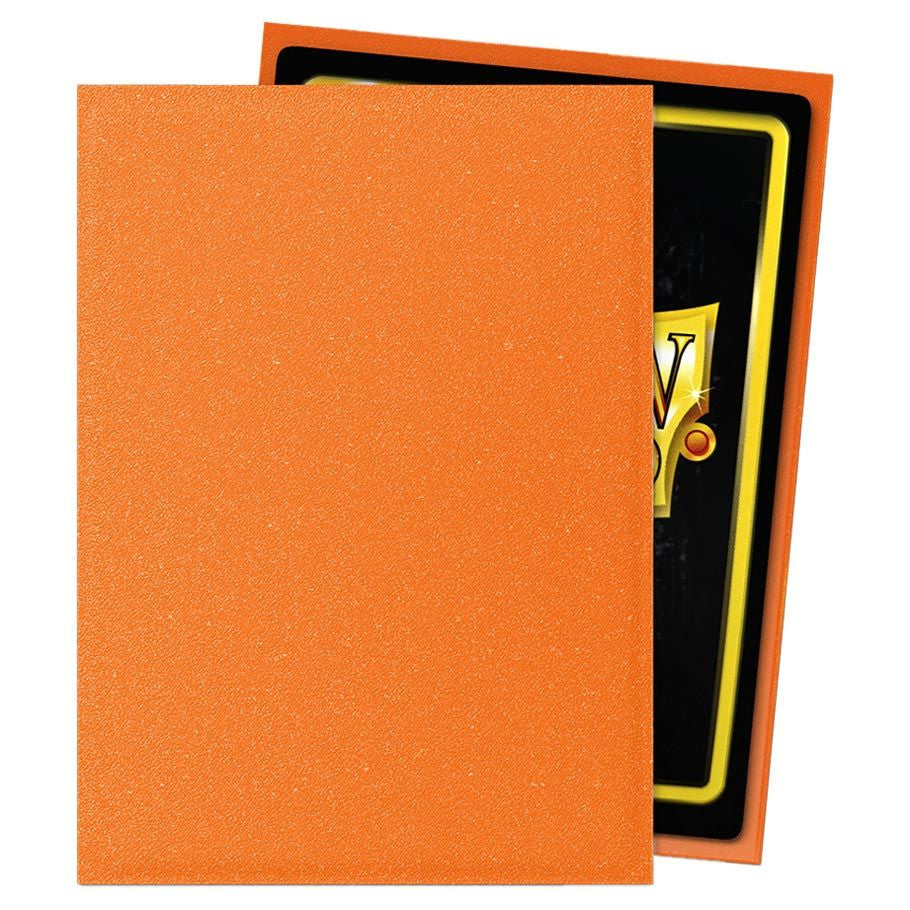 Dragon Shield Sleeves: Matte Amber (100 Sleeves)