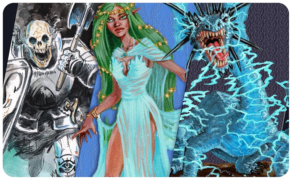 D&D 5E: Dungeon Denizens Limited Edition Reptile Skin Foil Cover