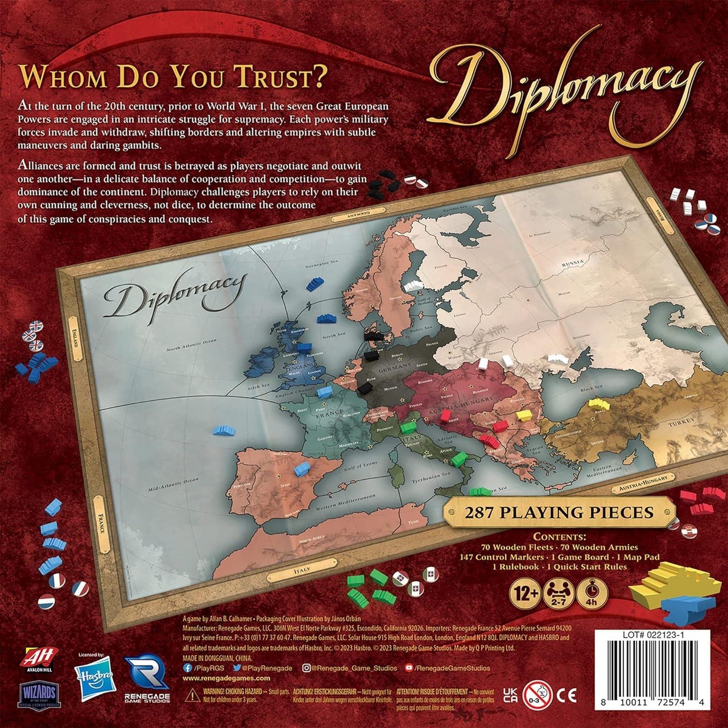 Diplomacy: Board Game