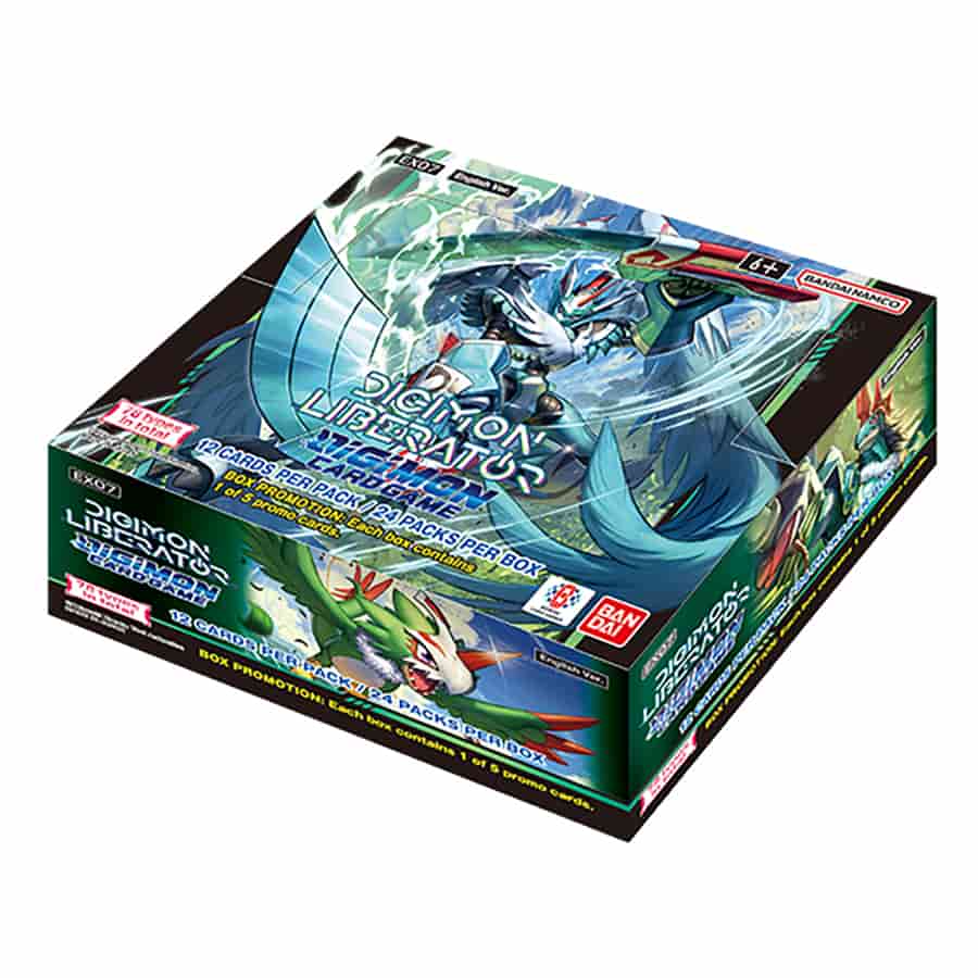 Digimon Card Game: Digimon Liberator Booster Box (EX07)