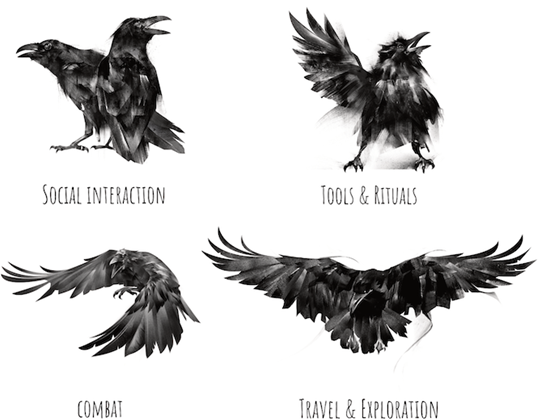 BE LIKE A CROW (A SOLO RPG)