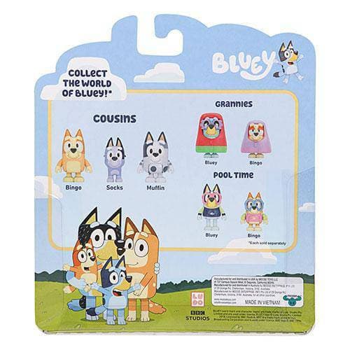 Bluey 2 Pack Figures - Select Figure(s)s