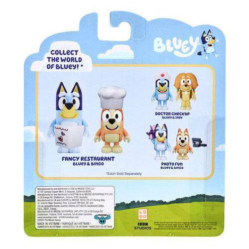 Bluey 2 Pack Figures - Select Figure(s)s