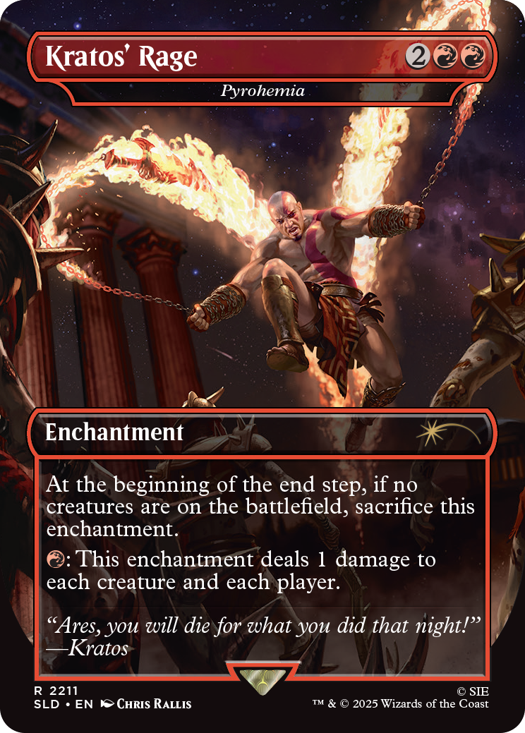 Magic the Gathering: Secret Lair x God of War: Greek (Non-Foil)