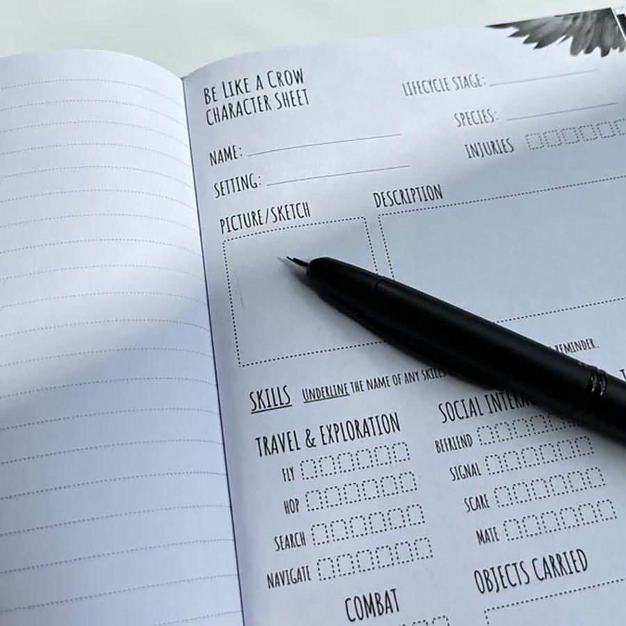 BE LIKE A CROW (RPG) JOURNAL