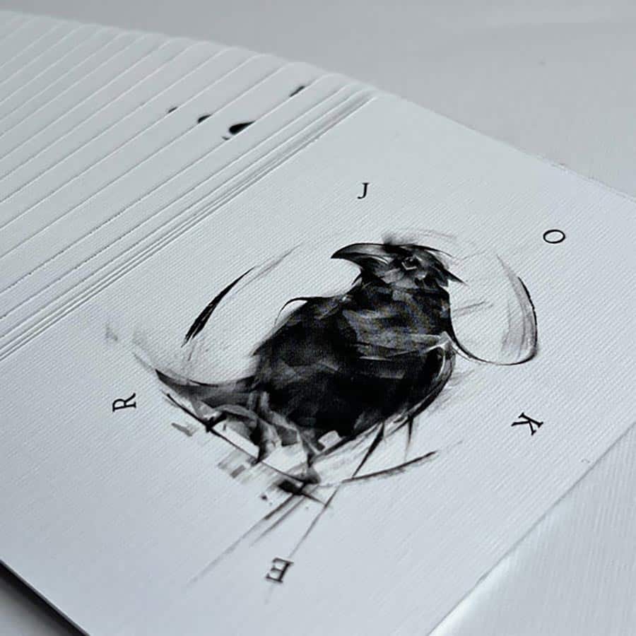 BE LIKE A CROW (RPG) PLAYING CARDS