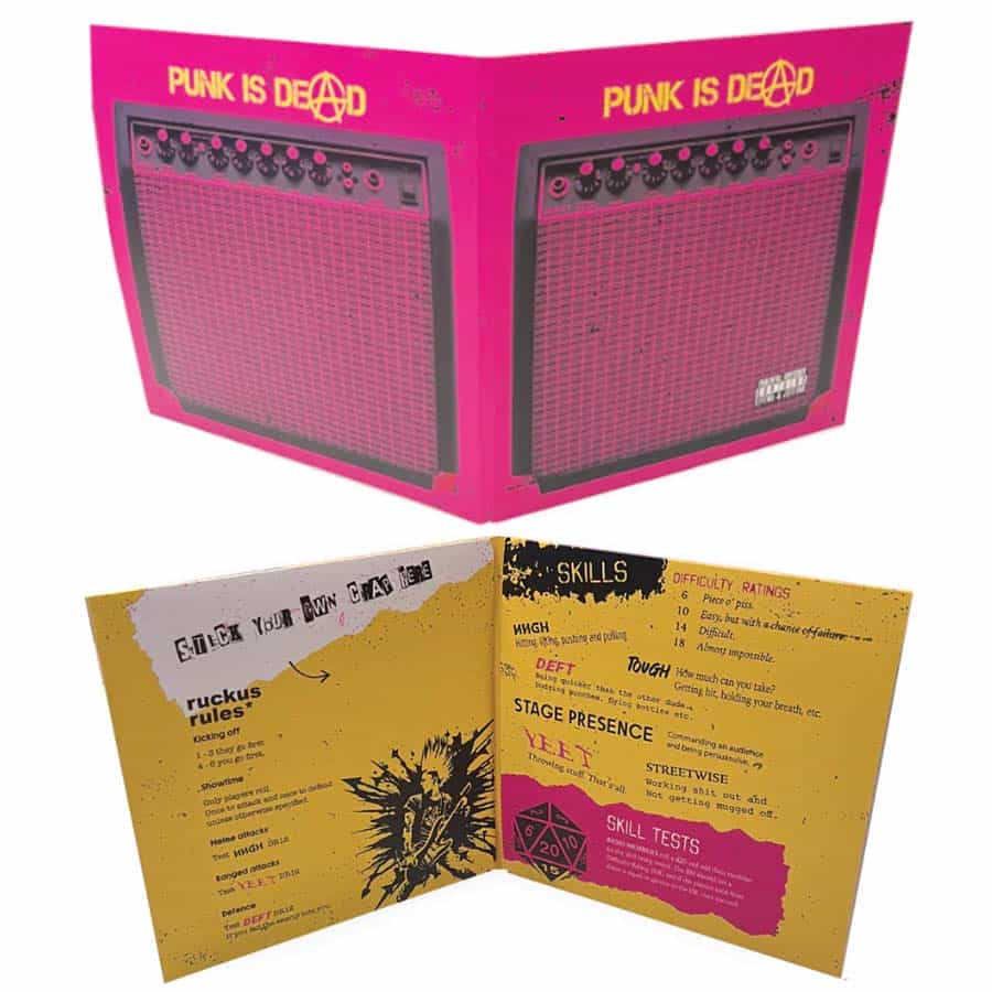 Punk is Dead RPG: Band Manager Screen
