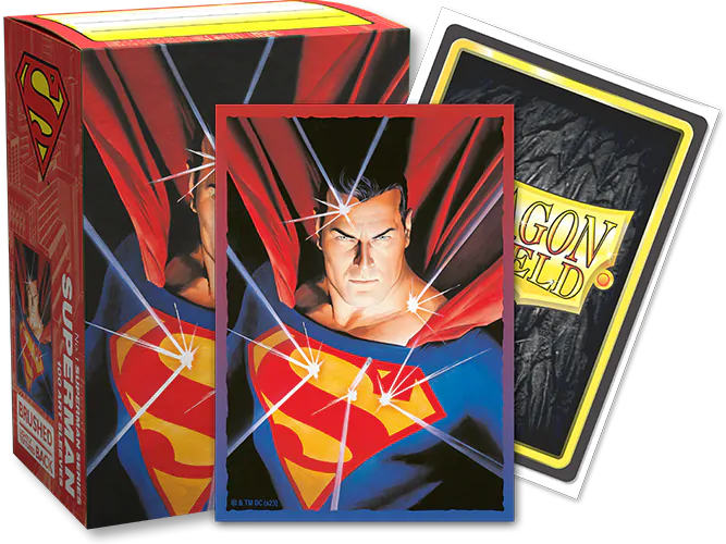 Dragon Shield: Brushed Art: Superman 100ct