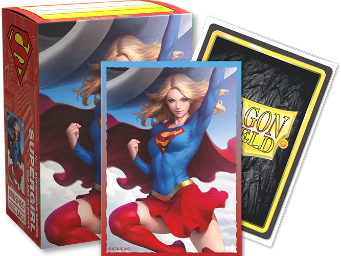 Dragon Shield: Brushed Art: Supergirl 100ct