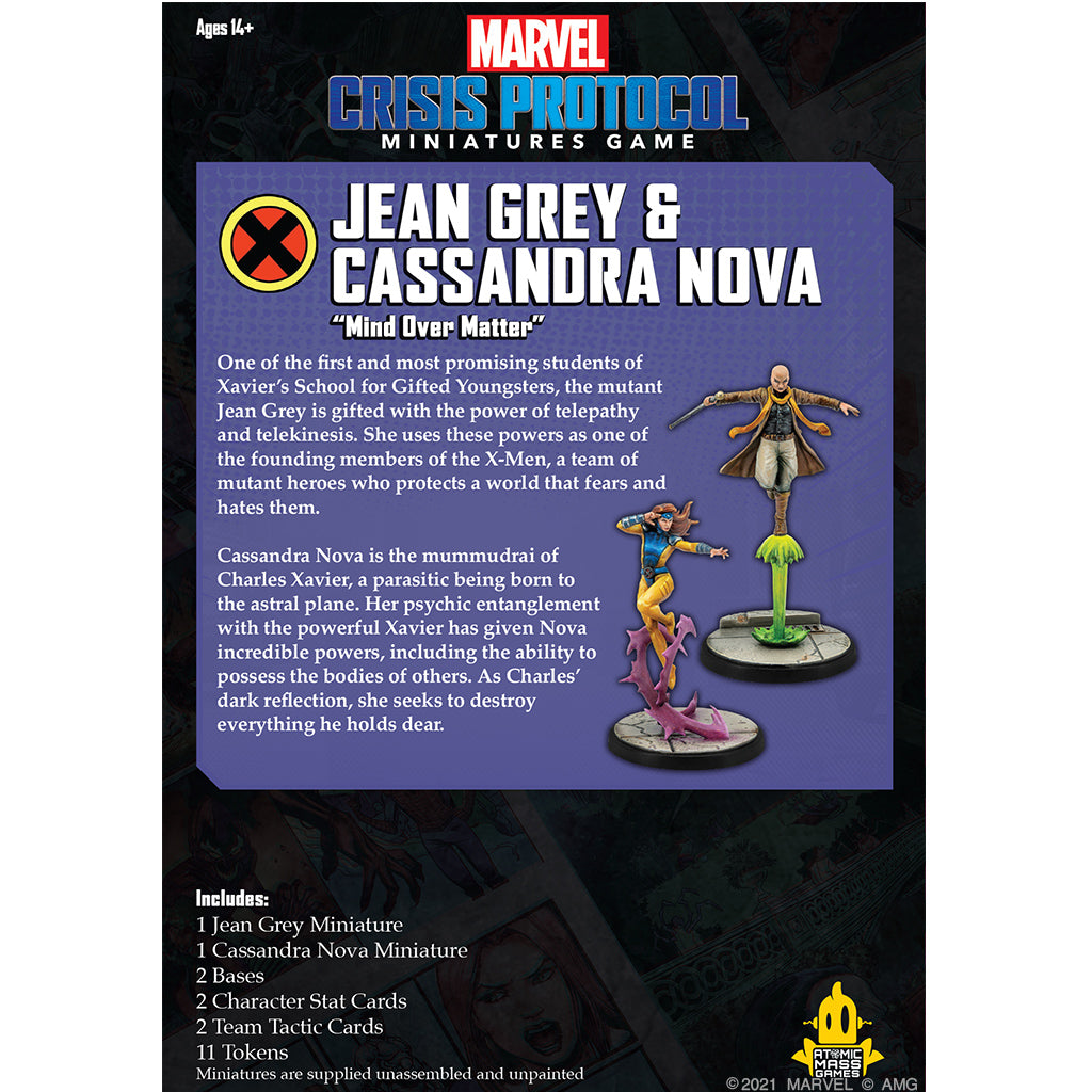 Marvel Crisis Protocol: Jean Gray and Cassandra Nova