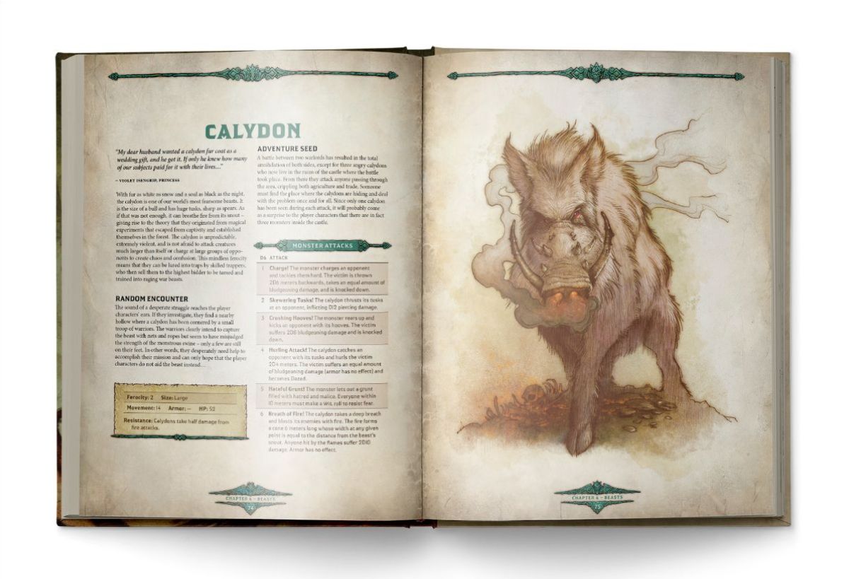 DRAGONBANE RPG: BESTIARY
