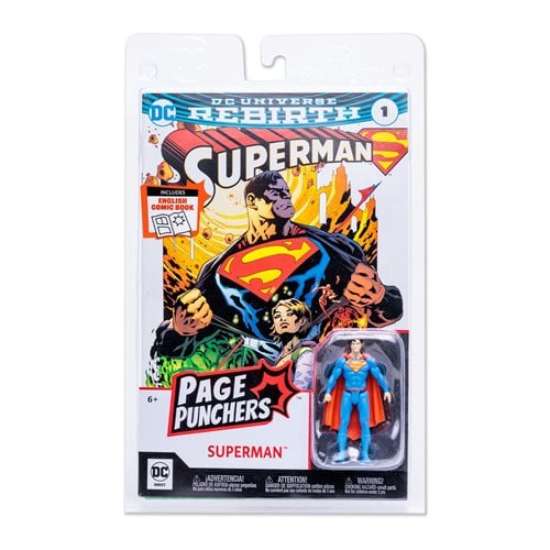 DC Direct Page Punchers 3-Inch Scale Action Figure with Comic Book - Select Figure(s)
