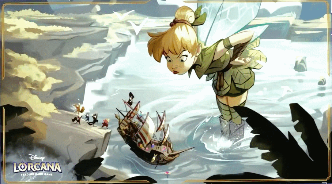 Lorcana TCG: Tinkerbell Playmat