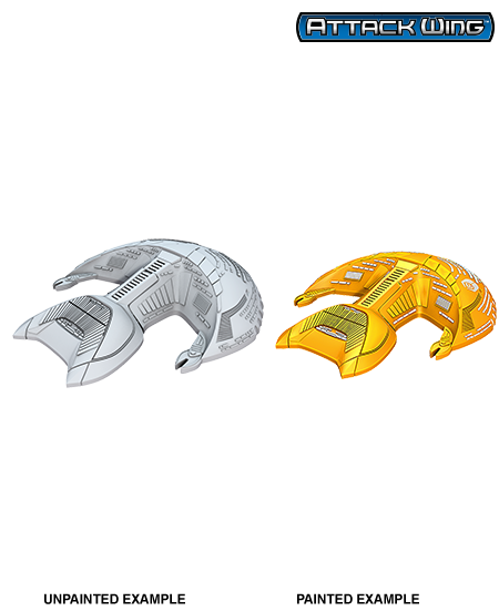 Star Trek Deep Cuts - D'Kora Class Ship Miniature (Unpainted)