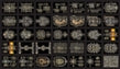 INTO THE WILDS: BATTLEMAP BOOKS: DUNGEONS AND CRYPTS
