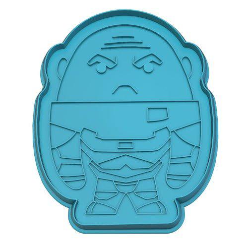 Eaglemoss Doctor Who Monsters Cookie Cutter & Tea Towel Tin