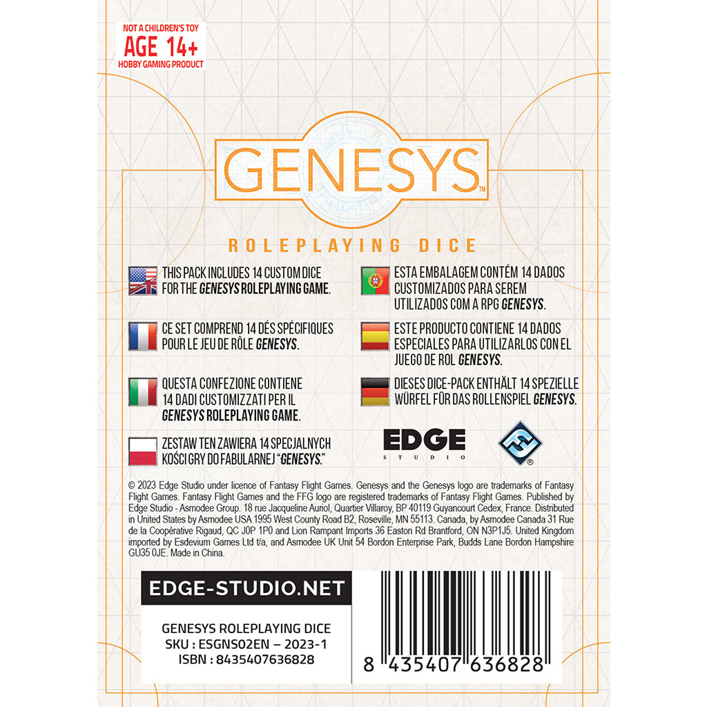 Genesys Roleplaying Dice Pack