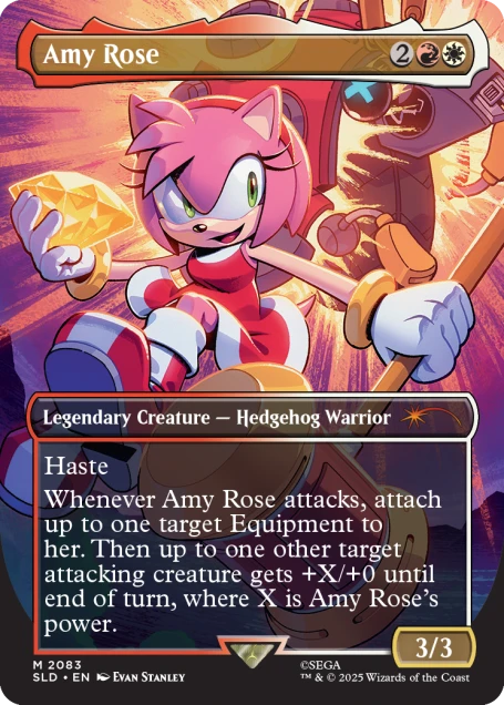 Magic the Gathering CCG: Secret Lair Sonic - Friends and Foes Regulare/Non-Foil