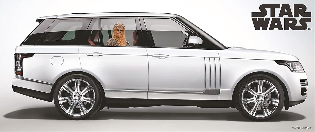 Star Wars Chewbacca Vinyl Window Decal