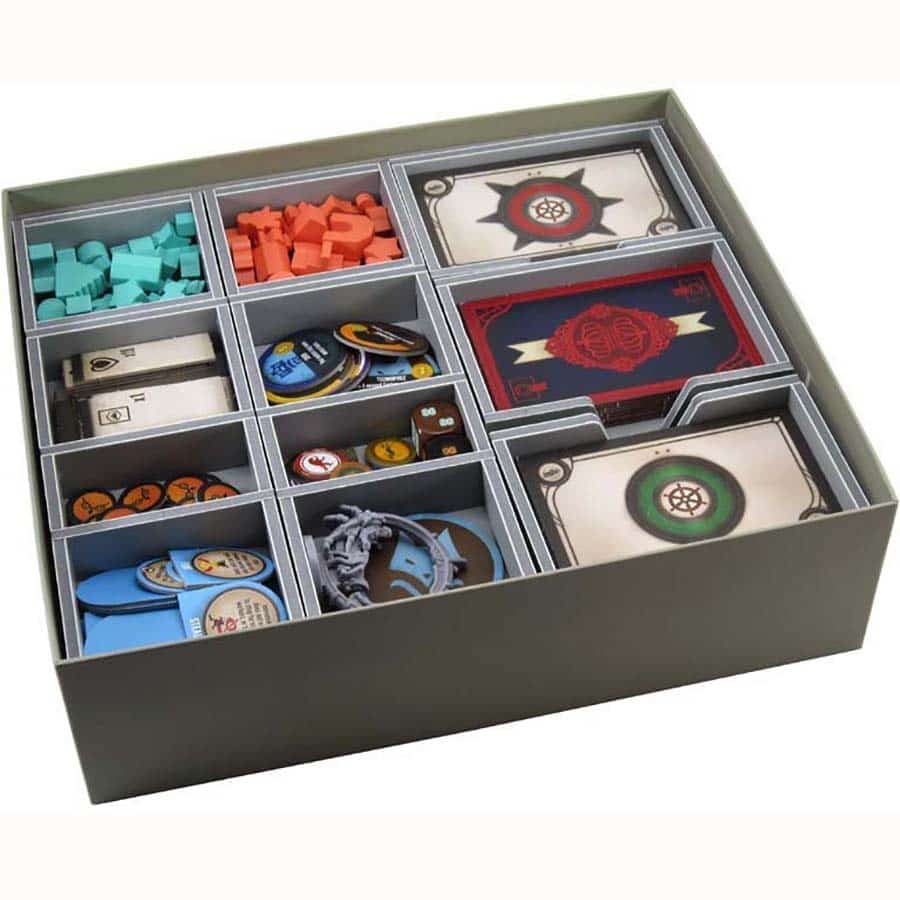 Folded Space: Board Game Insert for Scythe Fenris & Wind Gambit