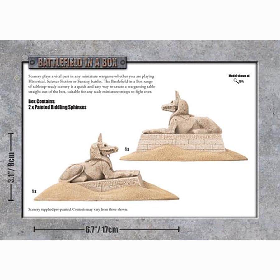 Battlefield In A Box: Forgotten City - Riddling Sphinxes