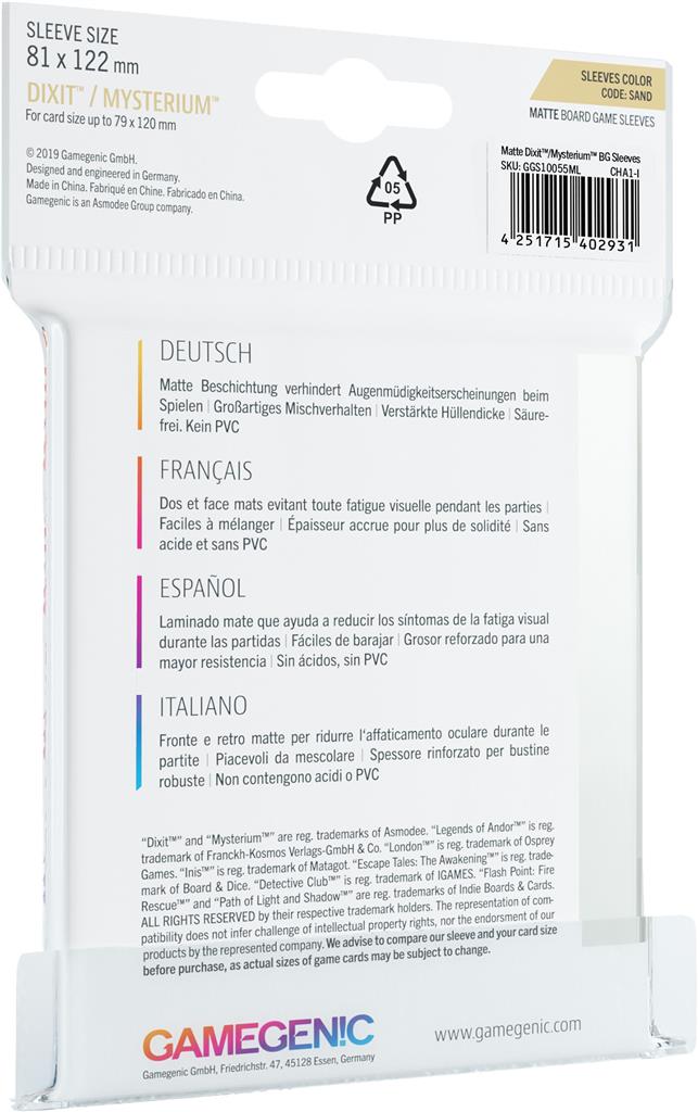 Matte Sleeves: Dixit (81 x 122 mm)