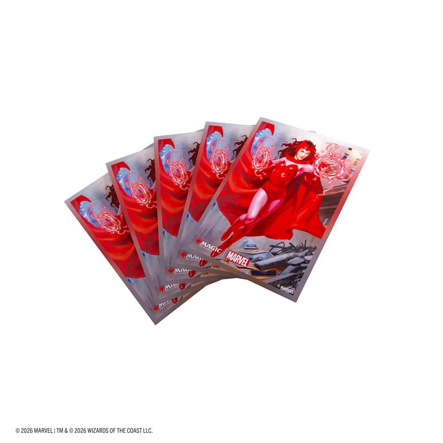 Magic: The Gathering | Marvel Super Heroes Premium Art Sleeves - Scarlet Witch