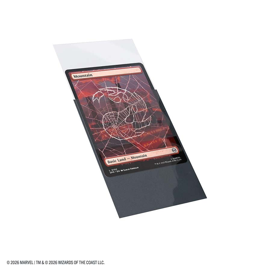Magic: The Gathering | Marvel Super Heroes Premium Double Sleeving Pack 100: Comic Burst Red