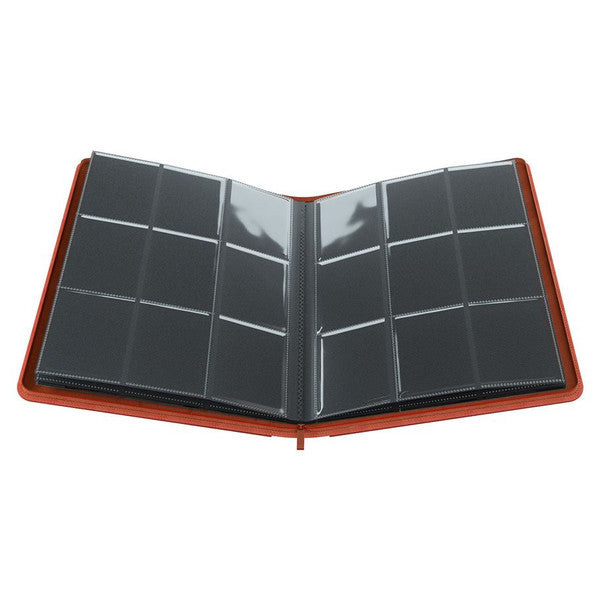 Binder: 9-Pocket: Zip-Up Album: Red