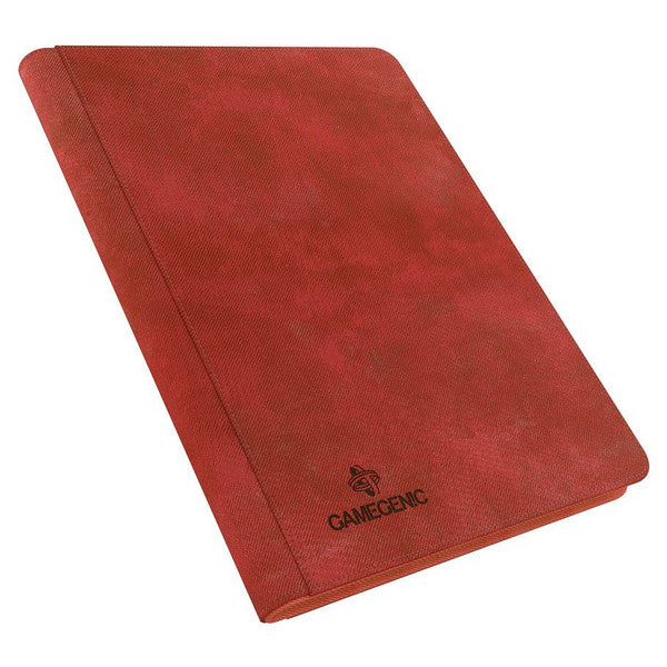 Binder: 9-Pocket: Zip-Up Album: Red