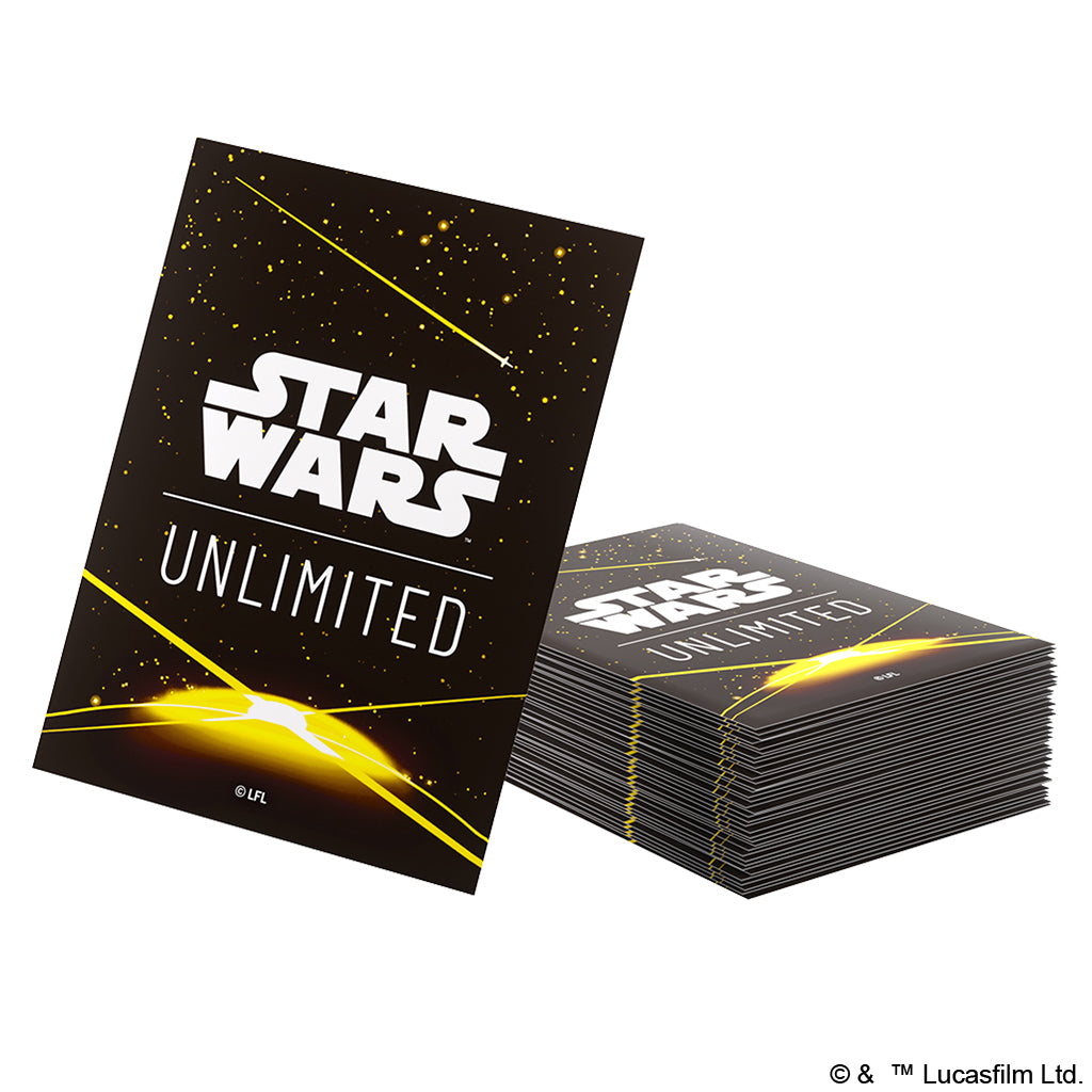 Star Wars: Unlimited Art Sleeve - Black Yellow