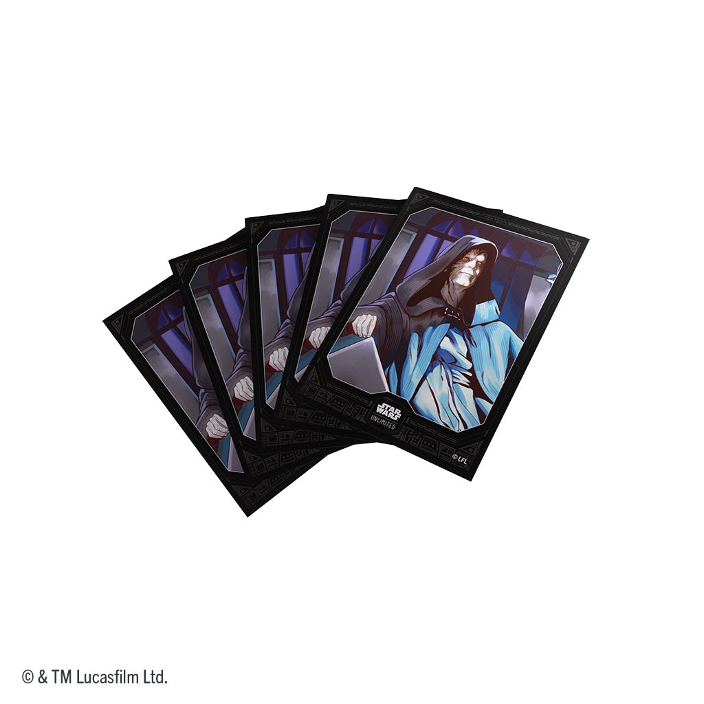 Star Wars: Unlimited Premium Art Sleeve Card - Emperor Palpatine
