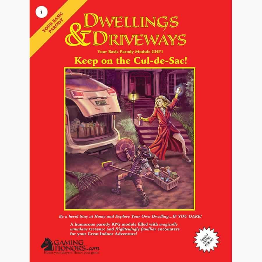 DWELLINGS AND DRIVEWAYS: KEEP ON THE CUL-DE-SAC! (YOUR BASIC PARODY)