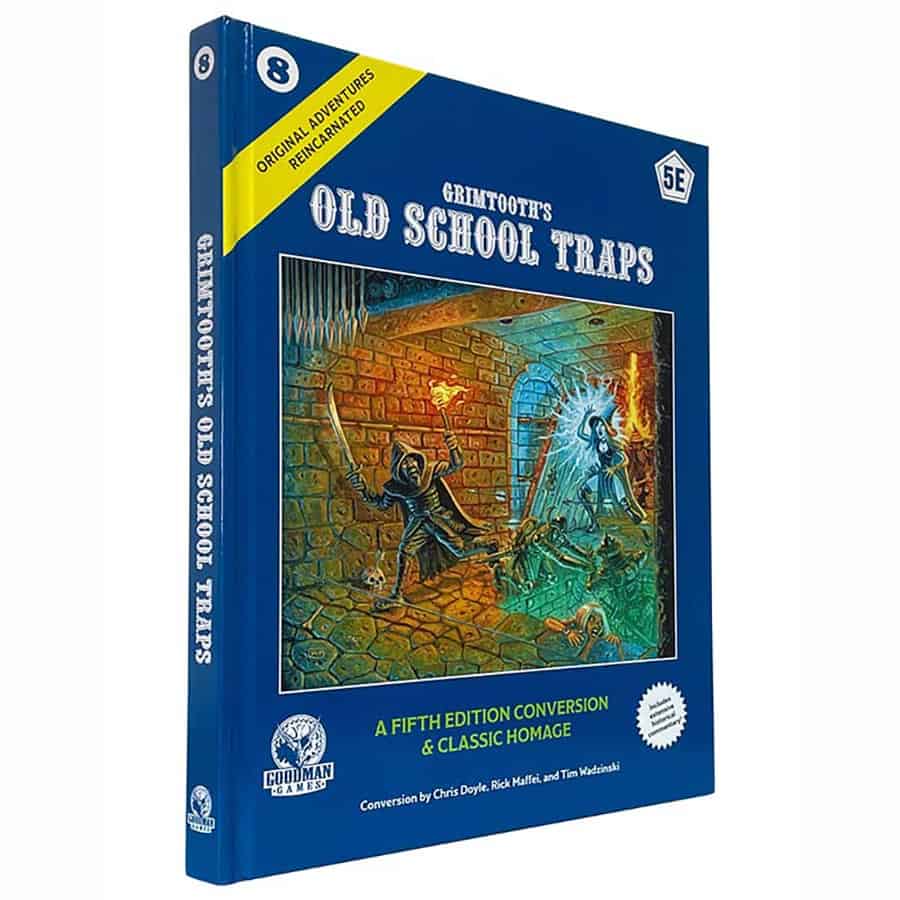 Dungeons and Dragons 5E: Original Adventures Reincarnated #8 Grimtooth's Old School Traps