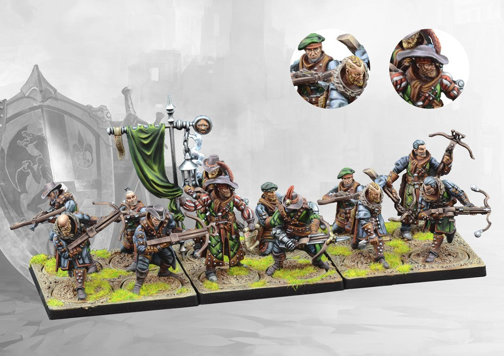 Conquest: Hundred Kingdoms - Hunter Cadre (12 Miniatures)