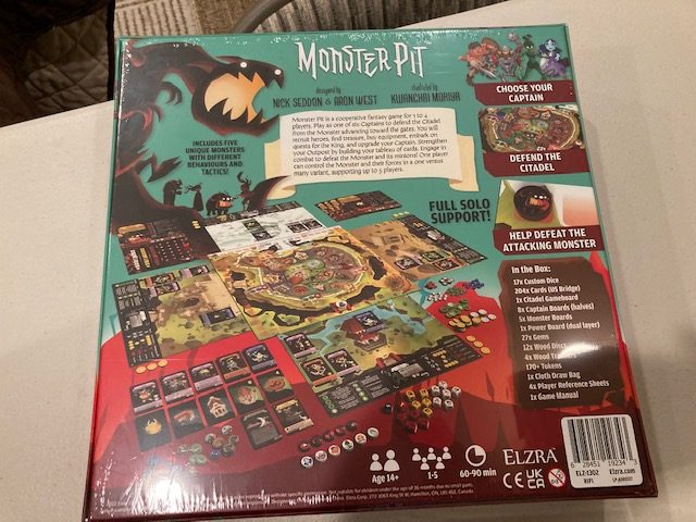 Monster Pit: Board Game