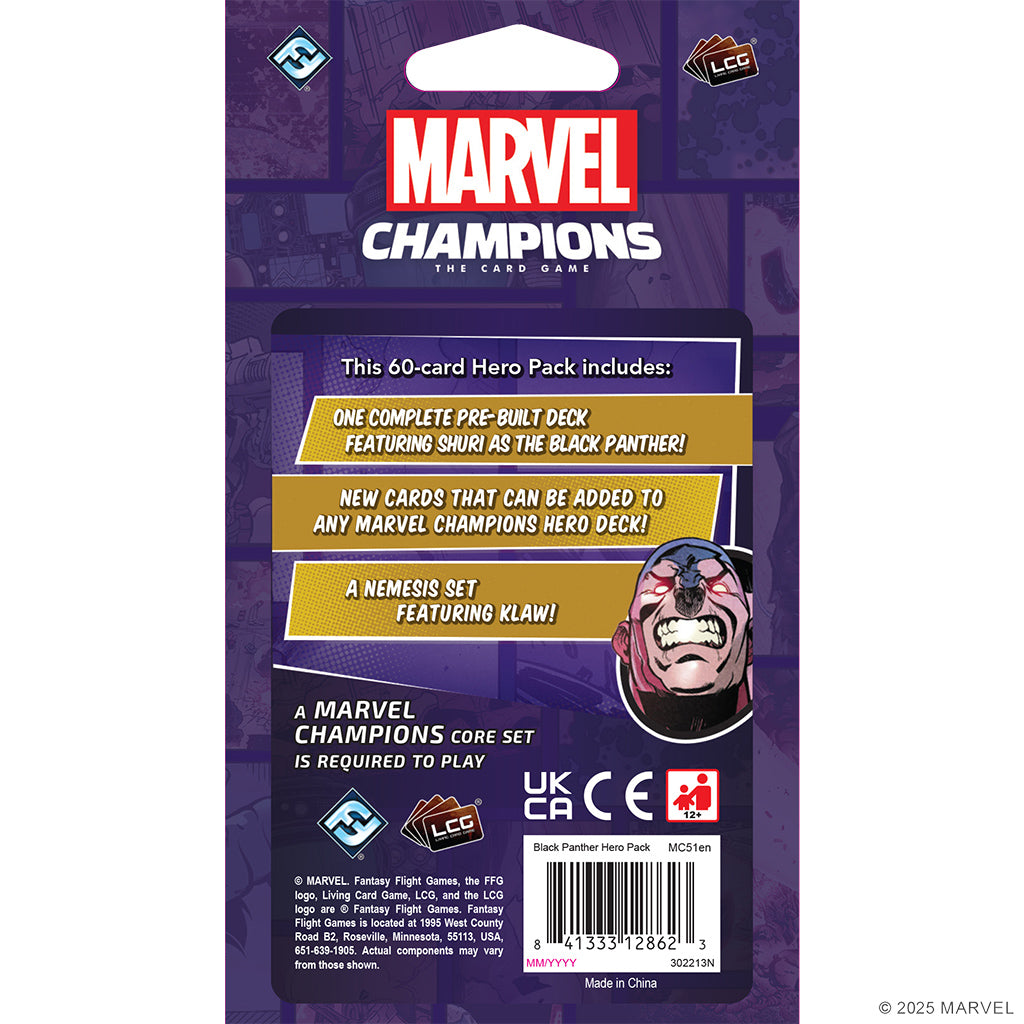 Marvel Champion: The Card Game - Black Panther Hero Pack