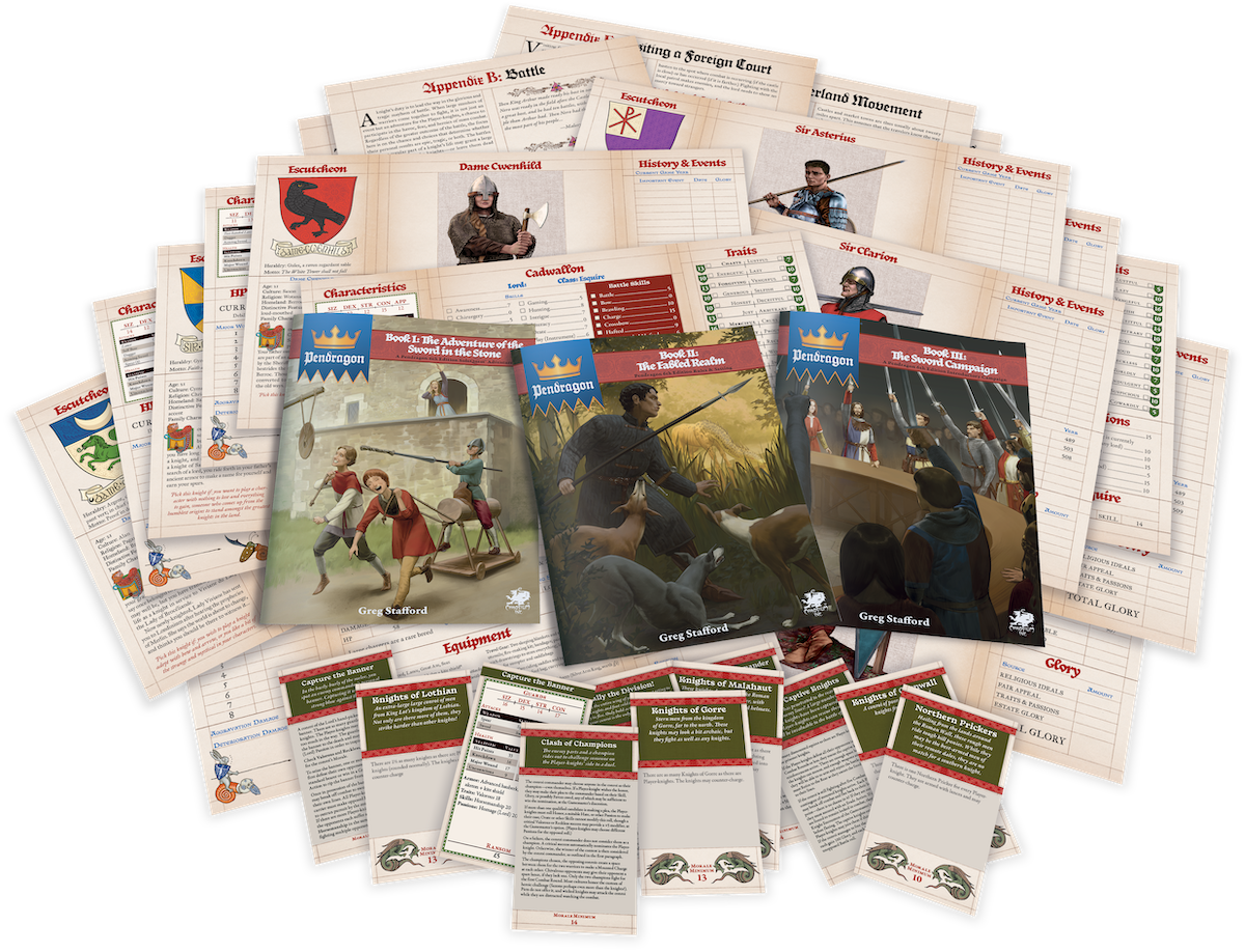 Pendragon RPG Starter Set